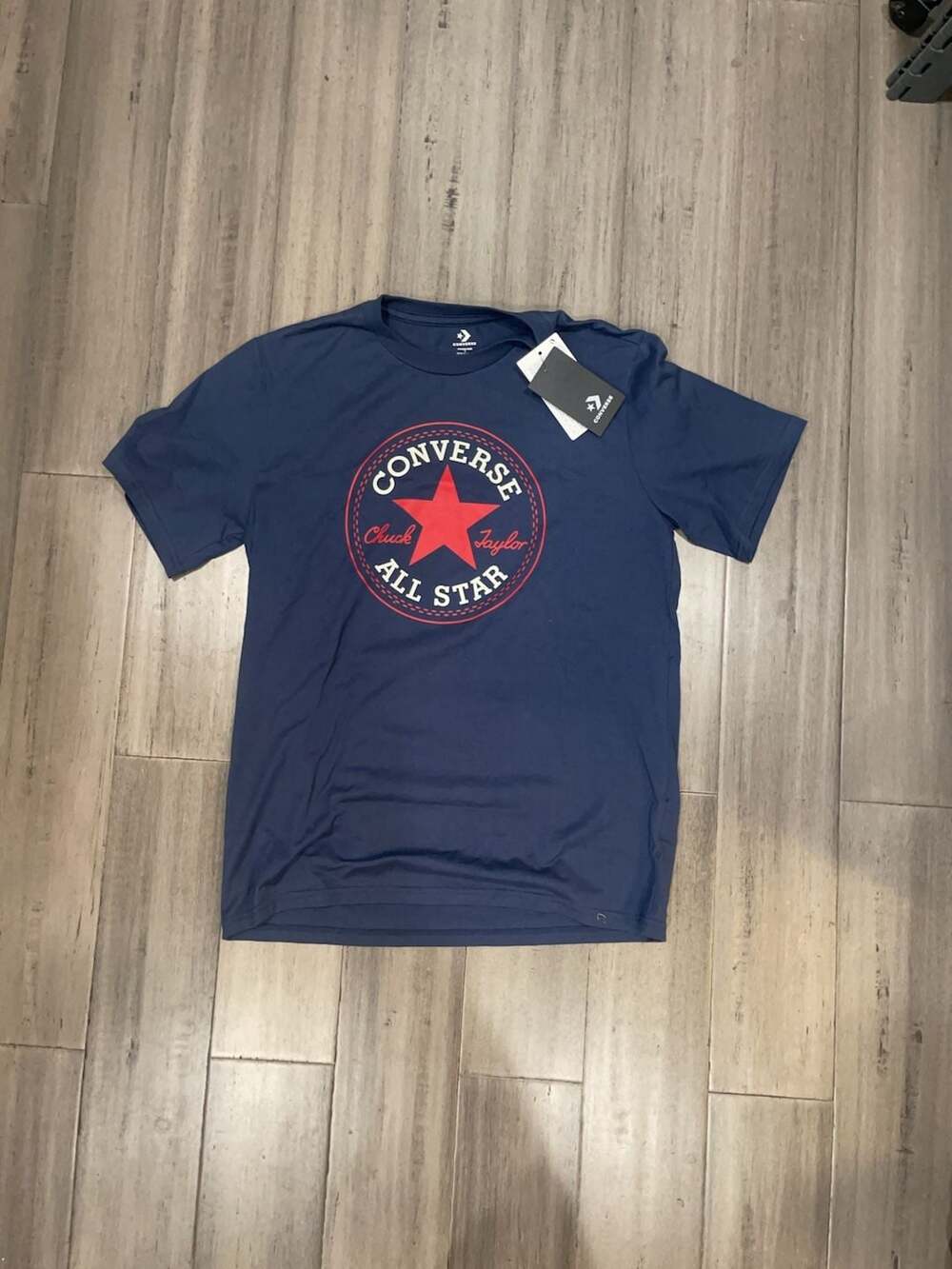 Converse Chuck Taylor All Star Graphic T-Shirt Navy Blue